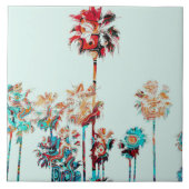 Beach Palm Tree Design 243 Tegeltje (Voorkant)