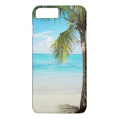 Beach Palm Tree iPhone 7 Plus Hoesje (Achterkant)