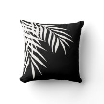 Beach Palm Tree Silhouette | zwart-wit