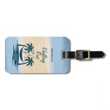 Beach Palm Trees Hammock die uitblazen