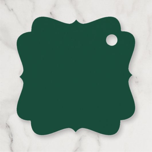 Beach, Palm Trees, Ocean Wedding Bedankjes Labels (Achterkant)