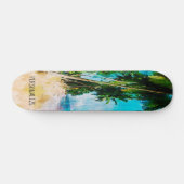 Beach Palm Trees Skateboard (Horizontaal)