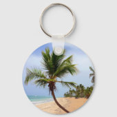 Beach Palm Trees Sleutelhanger (Voorkant)