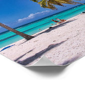 Beach Palm Trees Summer  Vacation  Poster (Hoek)