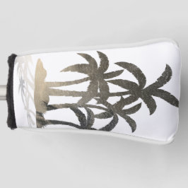 Beach Palm Trees Sunset Golfheadcover