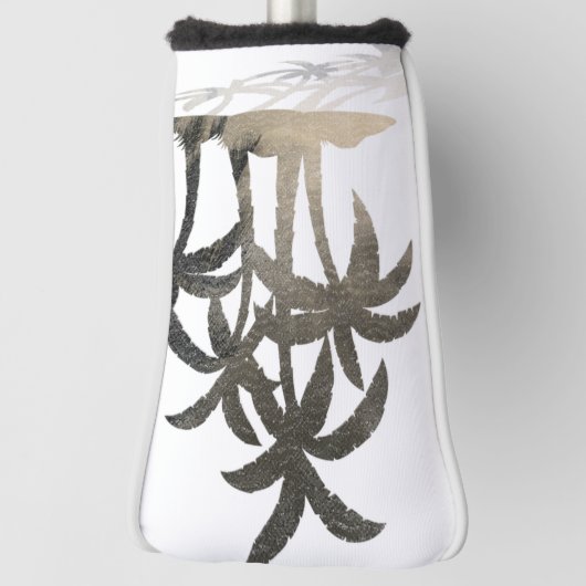 Beach Palm Trees Sunset Golfheadcover (Draai 90)