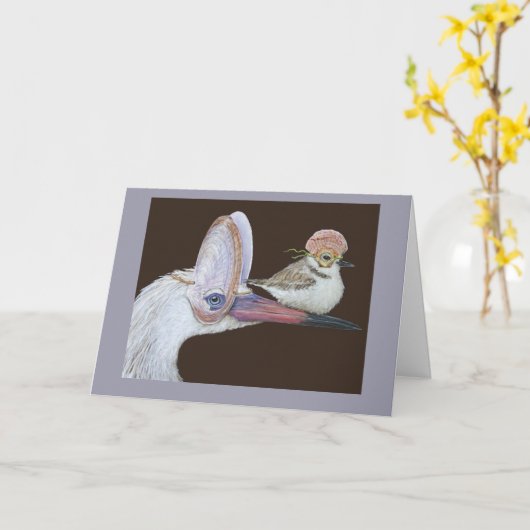 "Beach Pals"-kaart Kaart (Gele Bloem)