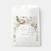 Beach pampas gras liefde is lief, neem een traktat bedankzakje (Voorkant)