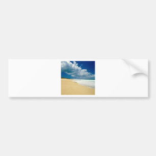 Beach Papohaku Molokai Hawaii Bumpersticker