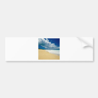 Beach Papohaku Molokai Hawaii Bumpersticker