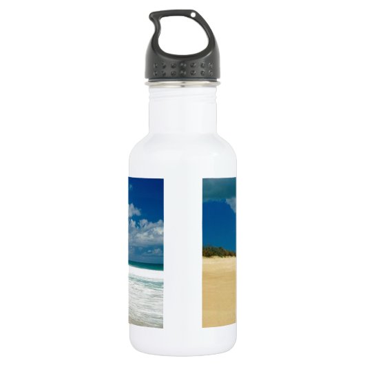 Beach Papohaku Molokai Hawaii Waterfles (Achterkant)