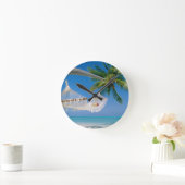 Beach Paradise Vacation Hammock Ronde Klok (Huis)