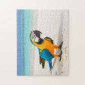 Beach Parrot Legpuzzel (Verticaal)