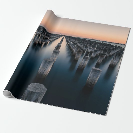 Beach-partij Cadeaupapier (Uitgerold)