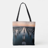 Beach-partij Tote Bag (Achterkant)
