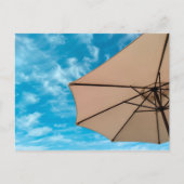 Beach party bluft sun oceanoverkoepelende pop colo briefkaart (Voorkant)