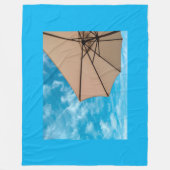 Beach party bluft sun oceanoverkoepelende pop colo fleece deken (Voorkant)