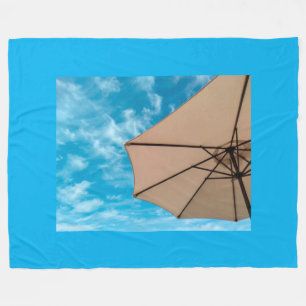 Beach party bluft sun oceanoverkoepelende pop colo fleece deken