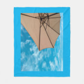 Beach party bluft sun oceanoverkoepelende pop colo fleece deken (Voorkant)