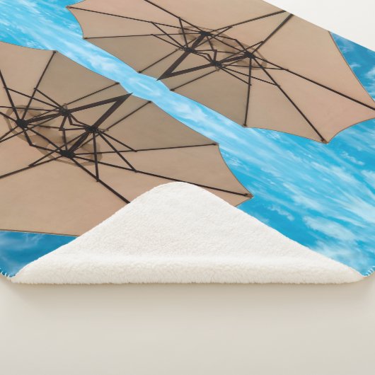 Beach party bluft sun oceanoverkoepelende pop colo sherpa deken (3/4)