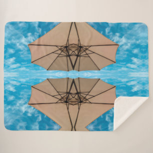 Beach party bluft sun oceanoverkoepelende pop colo sherpa deken