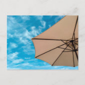 Beach party bluft sun oceanoverkoepelende pop colo uitnodiging briefkaart (Voorkant)