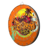 Beach Party Dartbord (Voorkant Rechts)