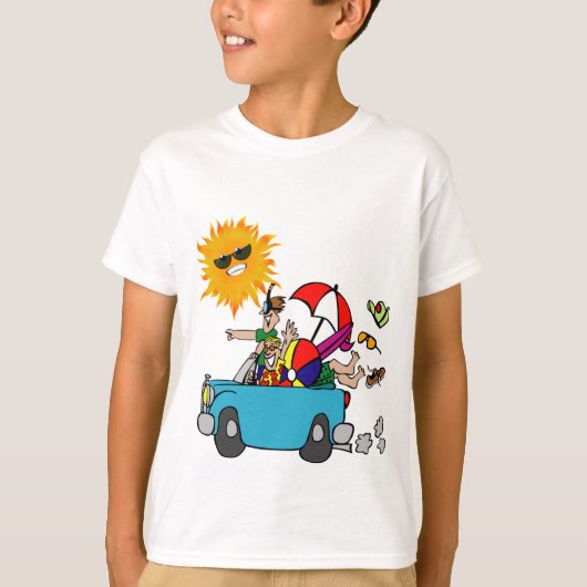 Beach Party Family Reunion T-shirt (Voorkant)