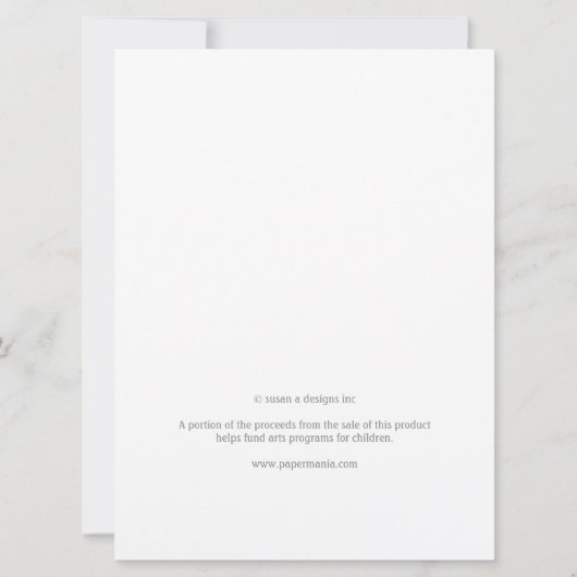 Beach Party © Kaart (Achterkant)