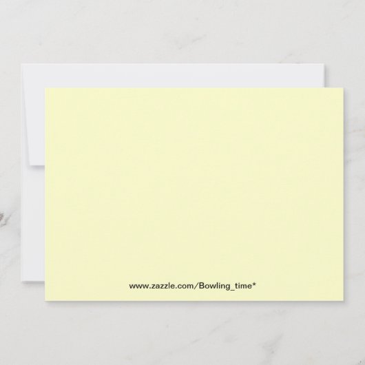 Beach Party Kaart (Achterkant)