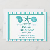 Beach Party Kaart (Voorkant)