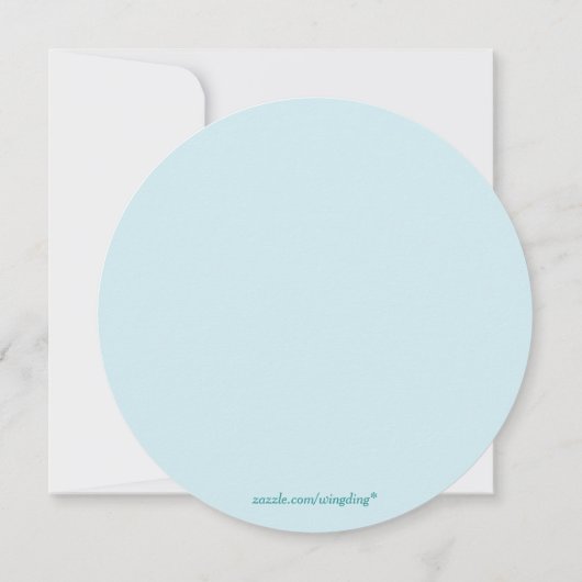 Beach Party Kaart (Achterkant)