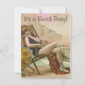 Beach Party Kaart (Voorkant)