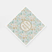 Beach Party Paper Napkins, Standard Luncheon Servet (Hoek)