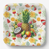 Beach Party Papieren Bordje (Voorkant)