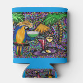 Beach Party Parrot Blikjeskoeler (Achterkant)