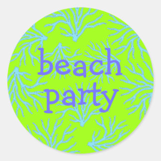 BEACH PARTY PICKNICKSPELLEN STICKERS