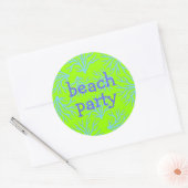 BEACH PARTY PICKNICKSPELLEN STICKERS (Envelop)