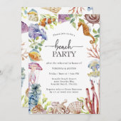 Beach Party repetition Kaart (Voorkant / Achterkant)