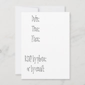 Beach Party Seagulls! Kaart (Achterkant)