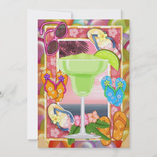 Beach Party - SRF Kaart (Voorkant)