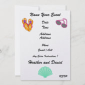 Beach Party - SRF Kaart (Achterkant)