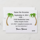 Beach Party - SRF Kaart (Achterkant)