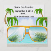 Beach Party - SRF Kaart (Voorkant / Achterkant)