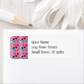 Beach Party Teenslippers Sunglazen Beachball Paars Etiket (Insitu)