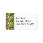 Beach Party Teenslippers Zonnebril Beach Ball Gree Etiket (Voorkant)