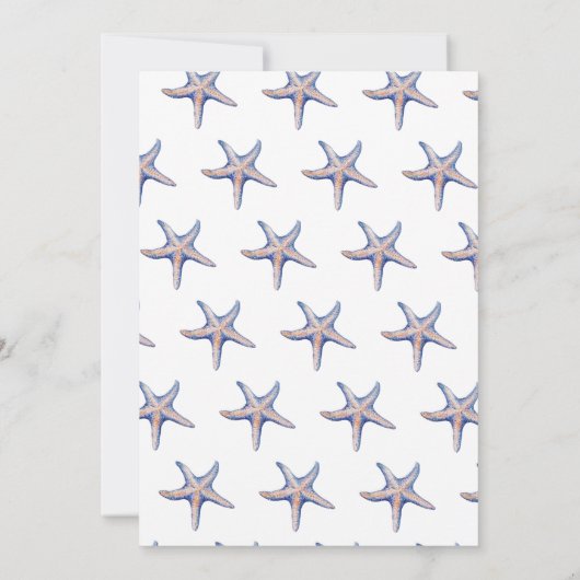 Beach Party Tropical Summer Invitation Kaart (Achterkant)