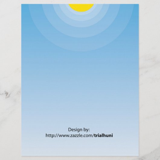  Beach Party-vlieger Flyer (Achterkant)