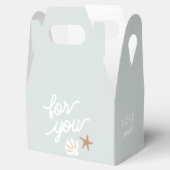 Beach Party Zeeschelp Zeester Dank u Bedankdoosjes (Geopend)