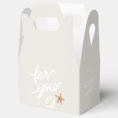 Beach Party Zeeschelp Zeester Dank u Bedankdoosjes (Geopend)
